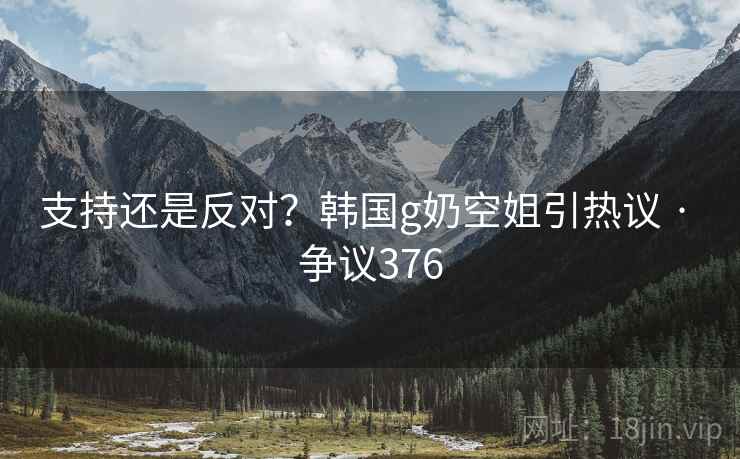 支持还是反对？韩国g奶空姐引热议 · 争议376